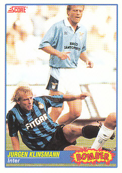 Jurgen Klinsmann Internazionale Milano Score 92 Seria A #369